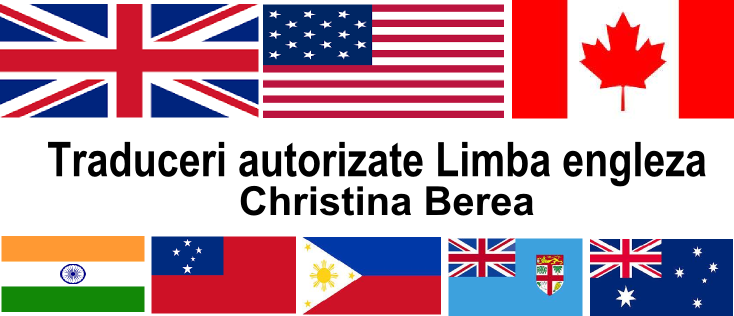 TRADUCERI AUTORIZATE LIMBA ENGLEZA